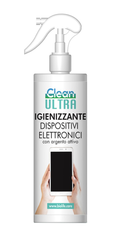 CLEAN ULTRA IGIENIZZANTE DISPOSITIVI ELETTRONICI 250 ML - pharmaonline24.it