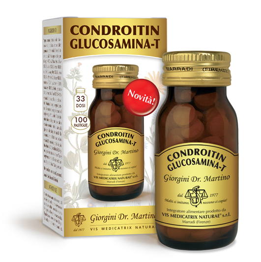 CONDROITIN GLUCOSAMINA-T 100 PASTIGLIE - pharmaonline24.it