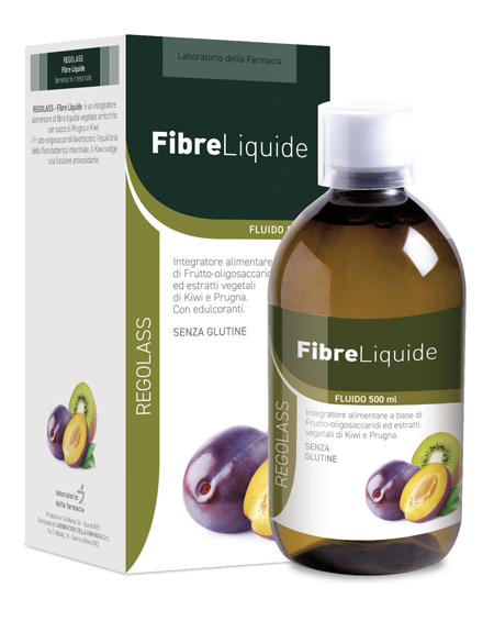LABORATORIO DELLA FARMACIA FIBRE LIQUIDE VETRO 500 ML LINEA REGOLASS - pharmaonline24.it