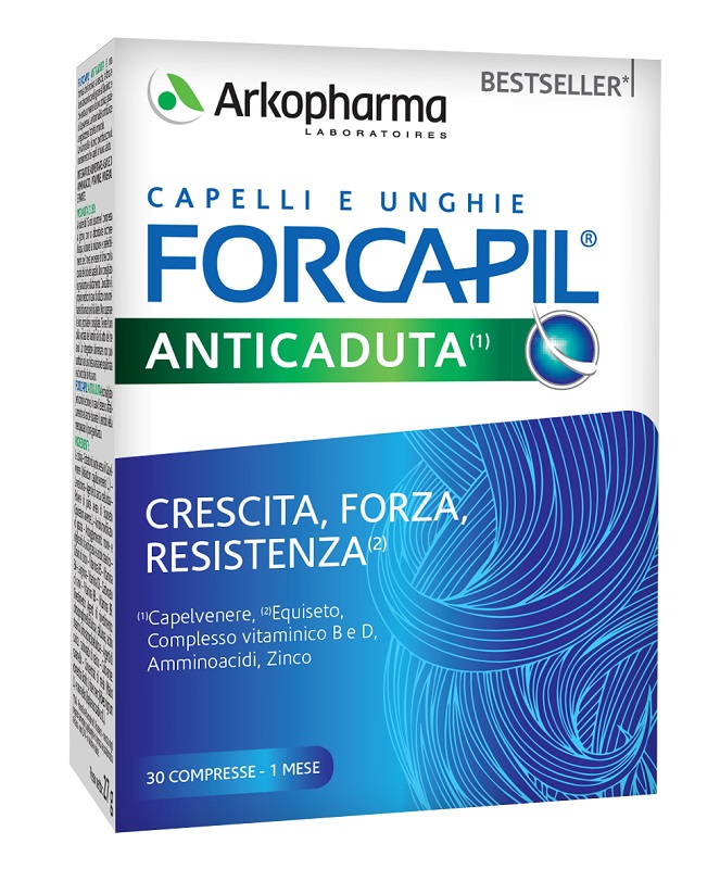 FORCAPIL ANTI CADUTA 30 COMPRESSE - pharmaonline24.it