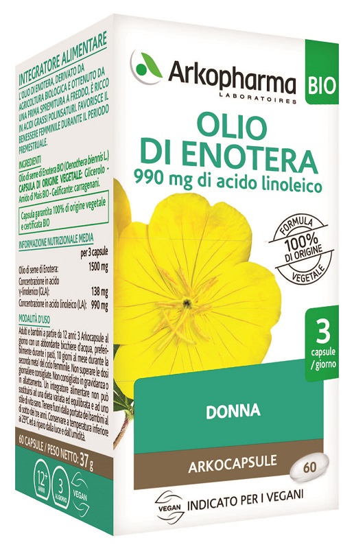 ARKOCPS OLIO ENOTERA 60 PERLE - pharmaonline24.it
