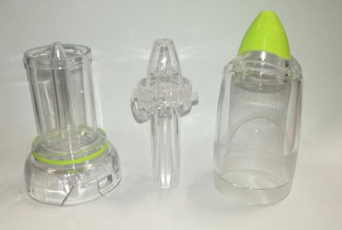 KIT DI RICAMBIO COMPLETO RINOWASH EGO CON VASCHETTA PORTAFARMACO + ATOMIZZATORE + GUARNIZIONE DI TENUTA + CAMPANA ESTERNA - pharmaonline24.it