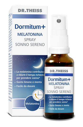 THEISS DORMITUM + MELATONINA SPRAY SONNO SERENO 30 ML - pharmaonline24.it