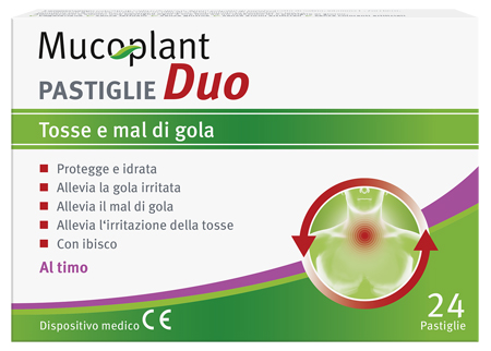 THEISS MUCOPLANT 24 PASTIGLIE DUO TIMO - pharmaonline24.it