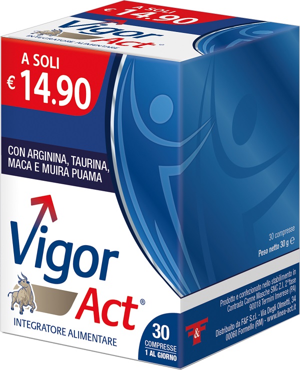 VIGOR ACT 30 COMPRESSE - pharmaonline24.it
