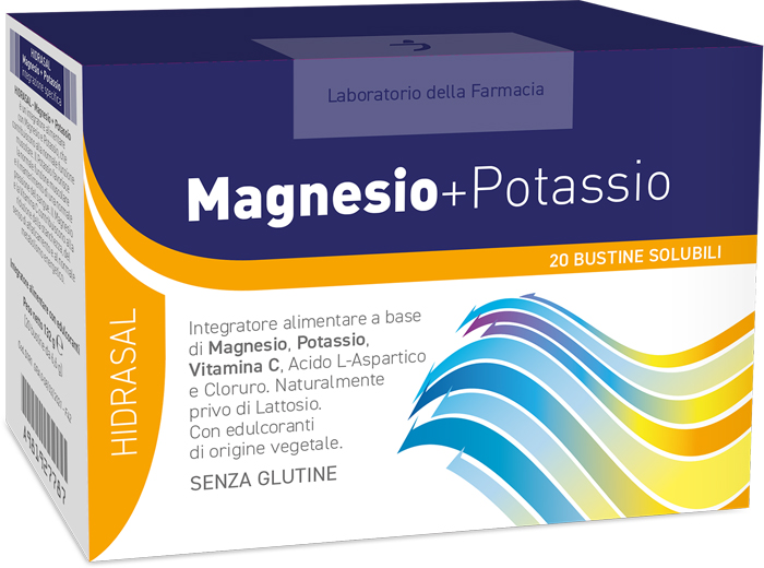 LABORATORIO DELLA FARMACIA HIDRASAL MG-K 20 STICKPACK LINEA HIDRASAL - pharmaonline24.it