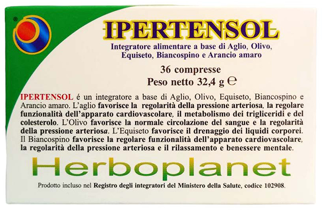 IPERTENSOL 36 COMPRESSE - pharmaonline24.it