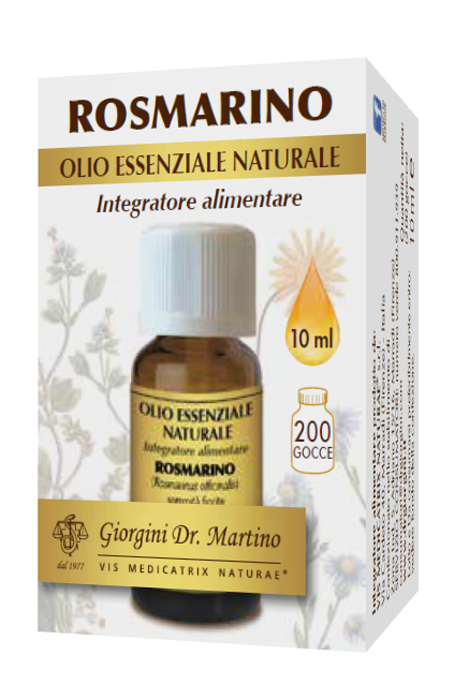 ROSMARINO OLIO ESSENZIALE NATURALE 10 ML - pharmaonline24.it