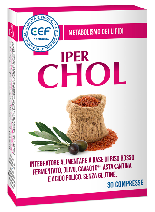 CEF IPERCHOL 30 COMPRESSE - pharmaonline24.it