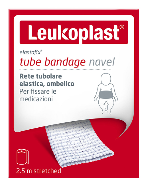 BENDA RETE ELASTOFIX LEUKOPLAST OMBELICO 2,50 M - pharmaonline24.it