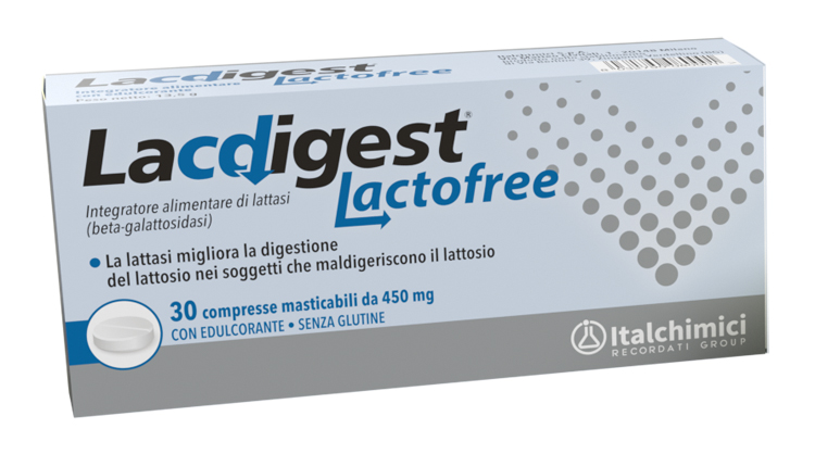LACDIGEST LACTOFREE 30 COMPRESSE MASTICABILI - pharmaonline24.it