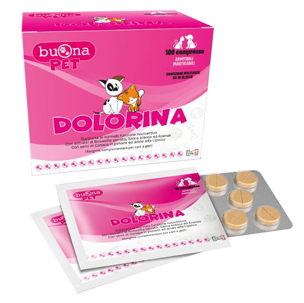 DOLORINA 100 COMPRESSE MASTICABILI - pharmaonline24.it