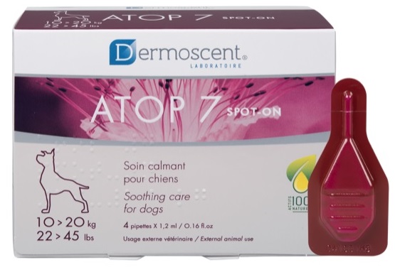 ATOP 7 SPOT-ON DOGS&CATS 10-20 KG 4 PIPETTE X 1,2 ML - pharmaonline24.it