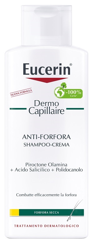 EUCERIN SHAMPOO CREMA ANTIFORFORA SECCA 250 ML - pharmaonline24.it