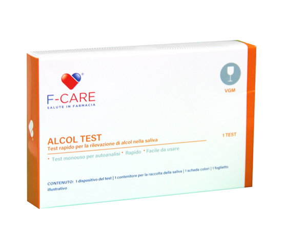 F CARE ALCOHOL TEST RAPIDO DIPSTICK - pharmaonline24.it