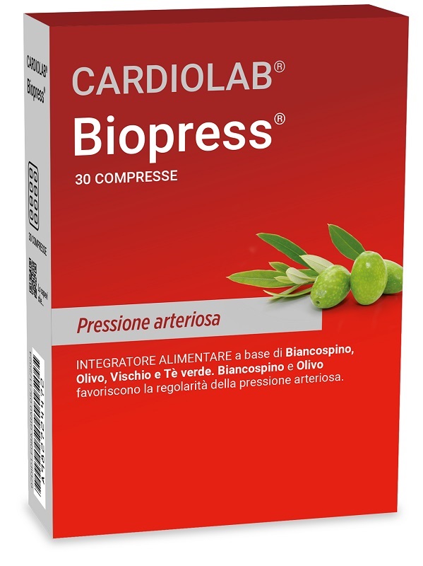 LABORATORIO DELLA FARMACIA BIOPRESS 30 COMPRESSE LINEA CARDIOLAB - pharmaonline24.it