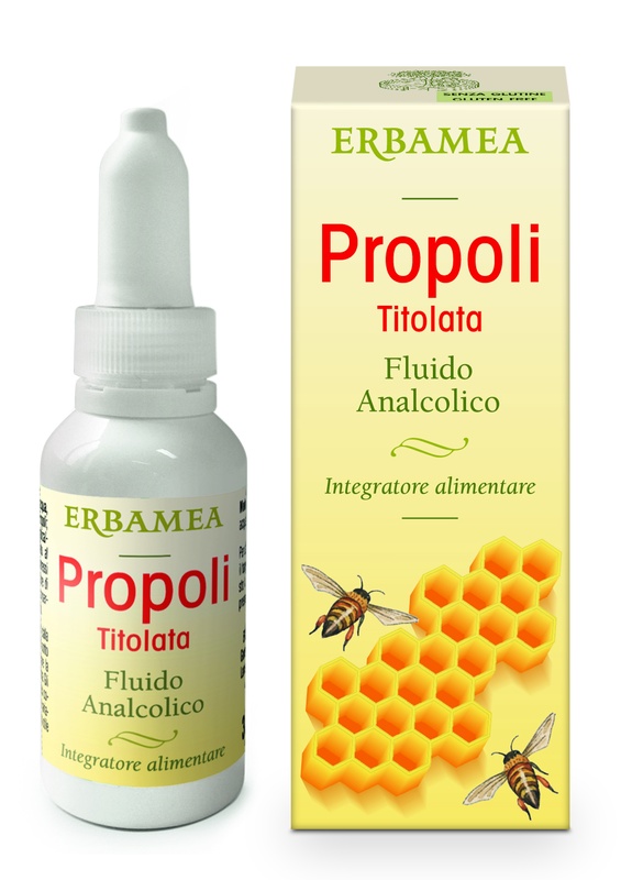 PROPOLI TITOLATA FLUIDO ANALCOLICO 30 ML - pharmaonline24.it
