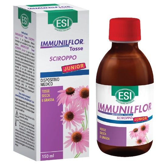 ESI IMMUNILFLOR SCIROPPO TOSSE JUNIOR 150 ML - pharmaonline24.it