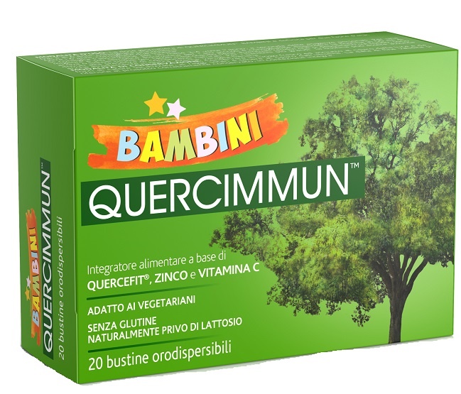 QUERCIMMUN BAMBINI 20 BUSTINE OROSOLUBILI - pharmaonline24.it