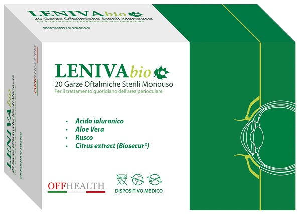 LENIVA BIOSECUR GARZE OFTALMICHE 20 PEZZI - pharmaonline24.it