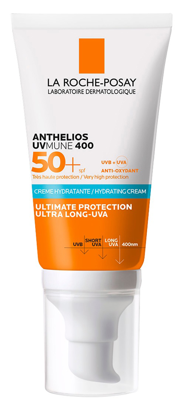 ANTHELIOS UVMUNE CREMA IDRATANTE SPF50+ SENZA PROFUMO 50 ML - pharmaonline24.it