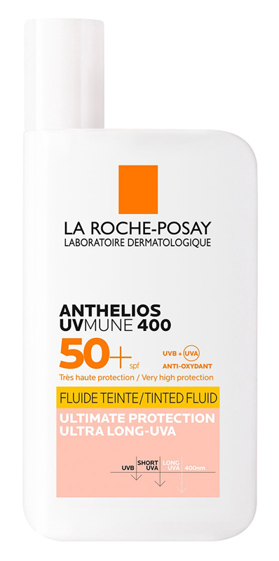 ANTHELIOS UVMUNE FLUIDO INVISIBILE SPF50+ COLORATO 50 ML - pharmaonline24.it