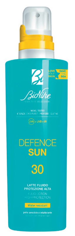 DEFENCE SUN LATTE FLUIDO 30 200 ML - pharmaonline24.it