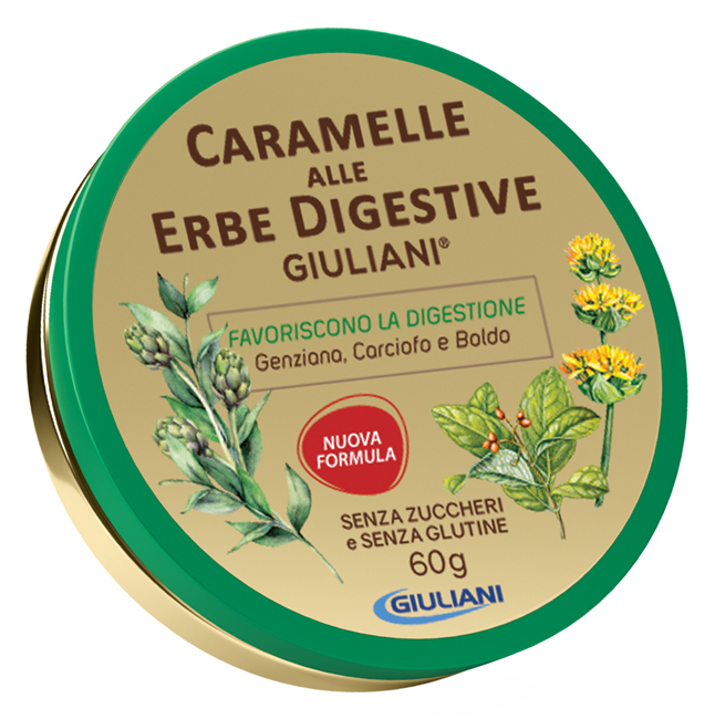 CARAMELLE DIGESTIVE SENZA ZUCCHERO NUOVA FORMULAZIONE 60 G - pharmaonline24.it