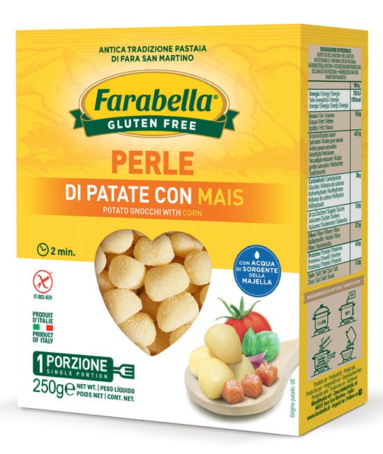FARABELLA PERLE PATATE MAIS 250 G - pharmaonline24.it