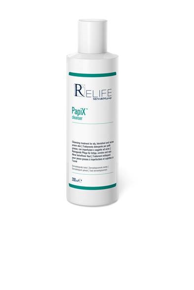 PAPIX CLEANSER DETERGENTE PER PELLI GRASSE CON IMPERFEZIONI  E ACNE 200 ML - pharmaonline24.it