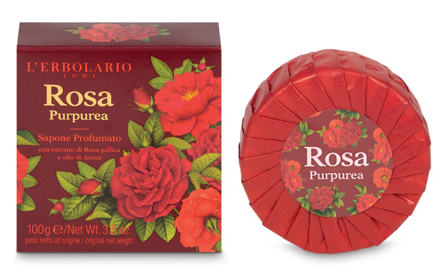 ROSA PURPUREA SAPONE PROFUMATO 100 G - pharmaonline24.it