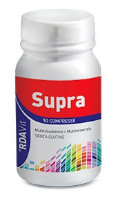 LABORATORIO DELLA FARMACIA RDAVIT SUPRA 50 COMPRESSE - pharmaonline24.it