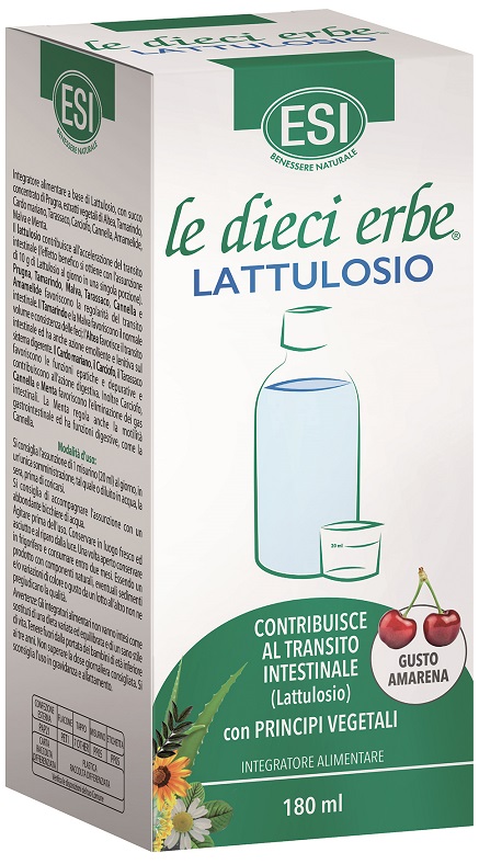 ESI LE DIECI ERBE LATTULOSIO 180 ML - pharmaonline24.it