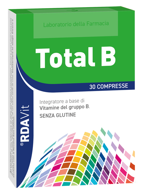 LABORATORIO DELLA FARMACIA RDAVIT TOTAL B 30 COMPRESSE - pharmaonline24.it