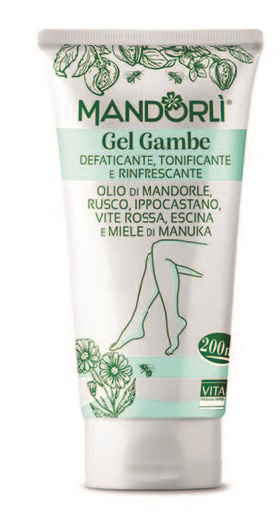 MANDORLI GEL GAMBE DEFATICANTE TONIFICANTE E RINFRESCANTE 200 ML - pharmaonline24.it