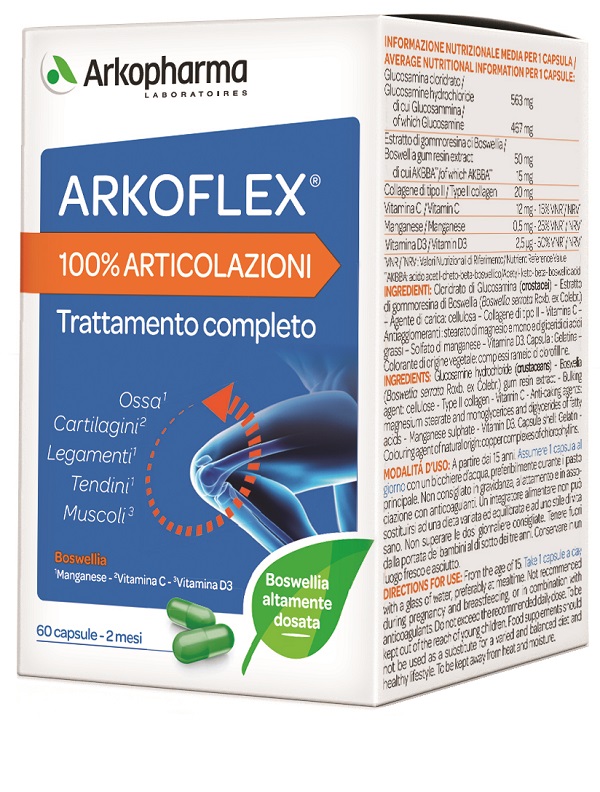 ARKOFLEX 100% ARTICOLAZIONI 60 CAPSULE - pharmaonline24.it