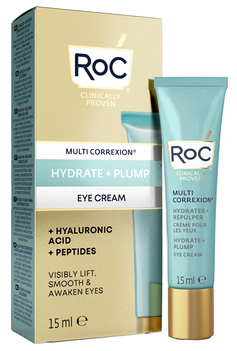 ROC MULTI CORREXION HYDRATE+ PLUMP CREMA OCCHI 15 ML - pharmaonline24.it