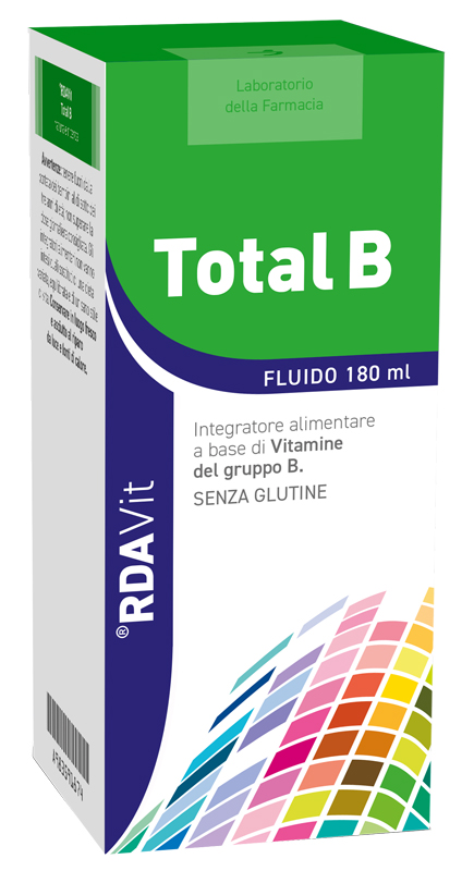 LABORATORIO DELLA FARMACIA RDAVIT TOTAL B FORZA VITALITA' JUNIOR FLUIDO 180 ML - pharmaonline24.it
