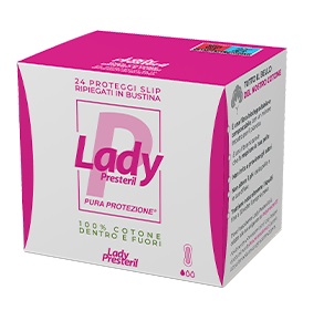 LADY PRESTERIL PROTEGGI SLIP RIPIEGATI BIODEGRADABILI 24 PEZZI - pharmaonline24.it