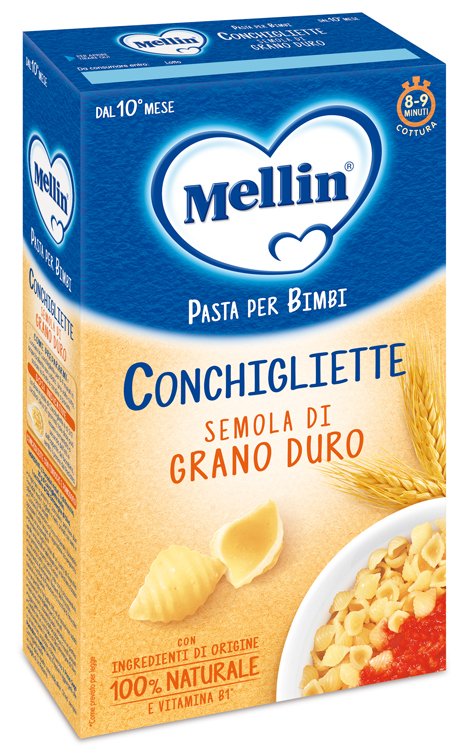MELLIN CONCHIGLIETTE 100% GRANO DURO 280 G - pharmaonline24.it