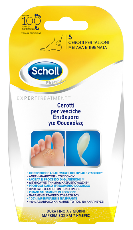 CEROTTO SCHOLL VESCICHE TALLONE 6 PEZZI - pharmaonline24.it