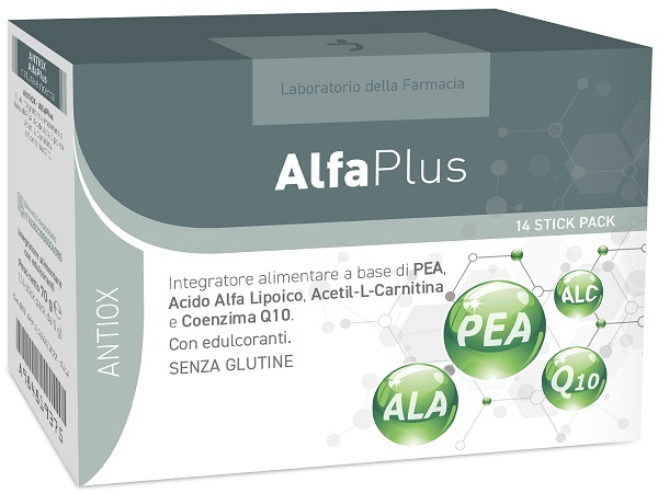 LABORATORIO DELLA FARMACIA ALFAPLUS 14 STICK PACK DA 5 G - pharmaonline24.it