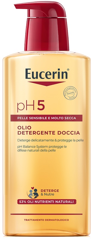 EUCERIN PELLI SENSIBILI OLIO DOCCIA 400 ML - pharmaonline24.it