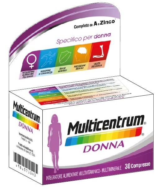 MULTICENTRUM DONNA 30 COMPRESSE - pharmaonline24.it