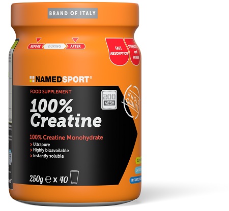 100% CREATINE 250 G - pharmaonline24.it