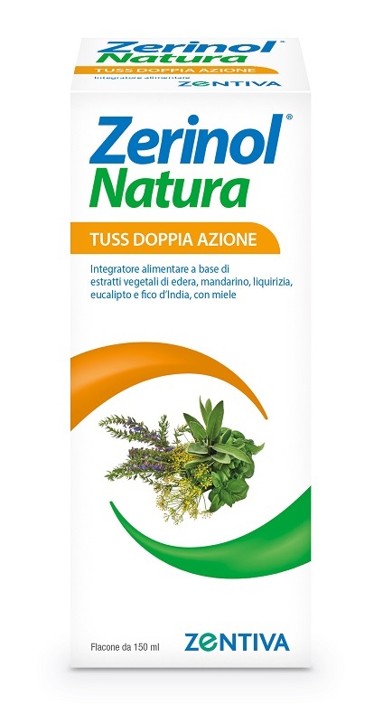 ZERINOL NATURA TUSS DOPPIA AZIONE SCIROPPO 150 ML - pharmaonline24.it