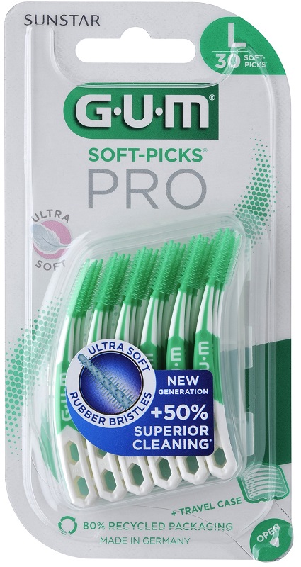 GUM SOFT PICK PRO LARGE 30 PEZZI - pharmaonline24.it