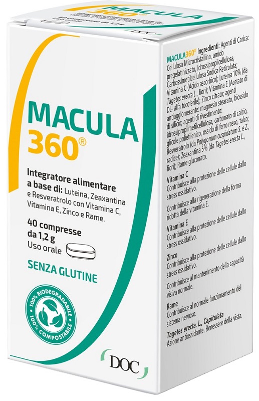 MACULA 360 40 COMPRESSE - pharmaonline24.it