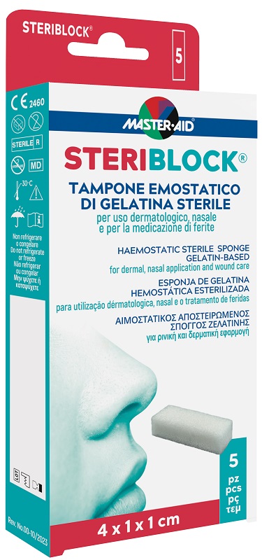 MASTER-AID STERIBLOCK TAMPONE EMOSTATICO - pharmaonline24.it