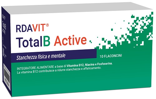 LABORATORIO DELLA FARMACIA TOTAL B ACTIVE 10 FLACONCINI - pharmaonline24.it